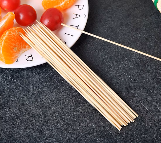 Сертифицированные FSC шампуры для барбекю Бамбуковые шампуры Шашлычки для барбекю Палочки для гриля