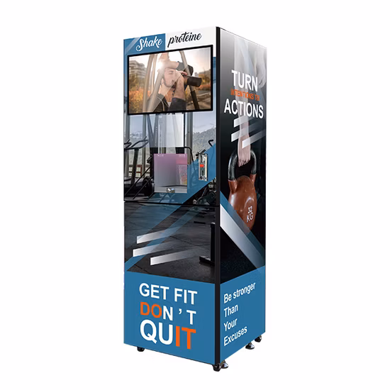 Торговый автомат для кофе GS с китайской фабрики Maquinas Expendedora Bebidas