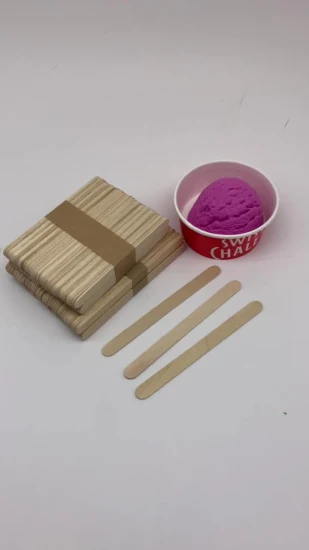 Китай оптовая одноразовая деревянная палочка для мороженого из березы для мороженого