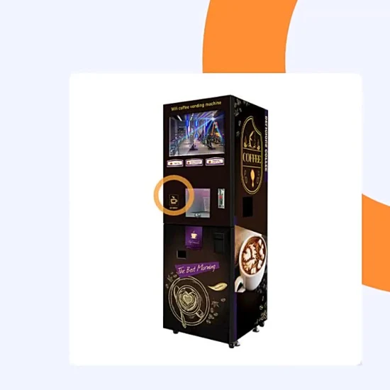 Протеиновые коктейли с сенсорным экраном управляют торговым автоматом холодного энергетического напитка