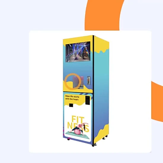 Торговый автомат для продажи протеиновых коктейлей с сенсорным экраном GS для спортивных клубов и фитнес-центров